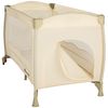 Cuna De Viaje Plegable 126 X 65 X 80 Cm Con Bolsa De Transporte - Beige