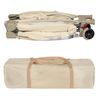 Cuna De Viaje Plegable 126 X 65 X 80 Cm Con Bolsa De Transporte - Beige