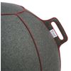 Pelota De Asiento Velt Para El Interior De 60x65cm De Vluv Color Grey/red