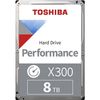 Disco Duro Interno X300 - 8tb - 7200 Rpm - 3.5 Box Retail Toshiba