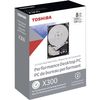 Disco Duro Interno X300 - 8tb - 7200 Rpm - 3.5 Box Retail Toshiba