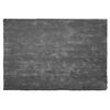 Alfombra De Pelo Largo Gris Oscuro 140 X 200 Cm Rectangular Moderna Demre - Gris