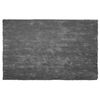 Alfombra De Pelo Largo Gris Oscuro 200 X 300 Cm Rectangular Moderna Demre - Gris