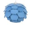 Lámpara De Techo Moderna Con Diseño Floral Pantalla Geométrica Azul Pequeña Segre - Azul