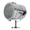 Lámpara De Pie Metal Blanco 143 Cm Proyector Pantalla Cilíndrica Trípode Diseño Industrial Alzette - Blanco