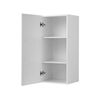 Mueble De Baño Blanco 3 Estantes 88 X 40 X 35 Cm Almacenamiento Moderno Minimalista Bilbao - Blanco