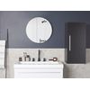 Mueble De Baño Negro 88 X 40 X 35 Cm Moderno 3 Estantes Bilbao - Negro