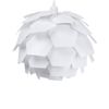 Lámpara De Techo Moderna Con Diseño Floral Pantalla Geométrica Blanca Grande Segre - Blanco