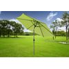 Parasol De Jardín Sombrilla De Aluminio Con Manivela Con Mástil De Aluminio De 38mm (color Manzana)