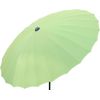 Parasol De Acero Y Aluminio De Jardín Con Manivela Con Mástil De 38mm  (color Manzana)