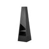 Pozo De Fuego Chimenea De Metal Negro Carbón Madera Moderno Jardín Exterior Yate - Negro