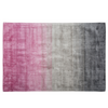 Alfombra Gris/rosa 160 X 230 Cm Ercis