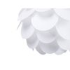 Lámpara Colgante Forma De Pétalos Blancos De Material Sintético Rhine - Blanco