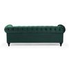 Sofá De Terciopelo Verde Chesterfield