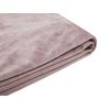 Funda Reemplazable En Terciopelo Rosa Para Cama 180 X 200 Cm Desmontable Lavable Fitou - Rosa