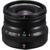 Fuji Xf16mm F2.8 R Wr Black + Hoya Ux Uv 49mm Filter