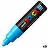 Rotulador Posca Pc-7m Azul Claro (6 Unidades)