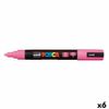 Marcador Posca Pc-5m Rosa (6 Unidades)