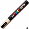 Marcador Posca Pc-5m Beige (6 Unidades)