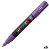 Rotuladores Posca Pc-1m Violeta (6 Unidades)