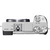 Sony A6100 Silver Kit Selp 16-50mm F3.5-5.6 Oss Silver