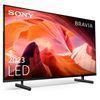 Tv Led Sony Kd-43x80l 4k X1 Triluminos Google Tv
