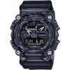 Reloj Casio G-shock Skeleton Transparente Negro