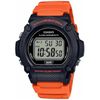 Reloj Digital Casio Collection Men W-219h-4avef/ 48mm/ Naranja Y Negro