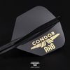 Condor Axe Shape Negro Logo L 33.5mm 3 Uds.