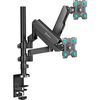 Onkron Soporte De Escritorio Brazo Doble Para Monitor De 13" - 32" De 8 Kg, Negro G140-b