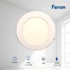 Plafón Led Superficie Feron Al504, 18w, 220v, 1600lm, Ip20, Color Blanco 4000k