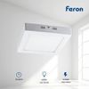 Plafón Led Superficie Feron Al505, 18w, 230v, 1600lm, Ip20, Color Blanco 4000k