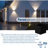 Aplique Led De Pared 6w, 230v, Ip54, De Pared | Lampara De Pared | Ideal Luz En La Terraza