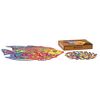 Rompecabezas Shining Fish 700 Piezas Madera Tamaño Real Unidragon