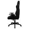 Aerocool Count Silla Gaming, Aerosuede Transpirable, Respaldo Ajustable, Negro