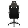 Aerocool Earl Silla Gaming, Aerosuede Transpirable, Respaldo Ajustable, Negro