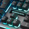 Mars Gaming Mk320es, Teclado H-mech, 13 Modos Rgb Y Halo, Antighosting, Idioma Español