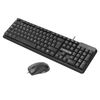 Tacens Anima Acp0fr, Pack Teclado Profesional Membrana Y Ratón 1200dpi, Francés