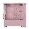 Mars Gaming Mczp, Caja Pc Compacta Premium, Microatx, Panel + Frontal Mesh, Rosa