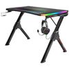 Mars Gaming Mgdrgb, Mesa Gaming Rgb, 110x60cm, Negro