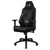 Aerocool Admiralbk, Silla Gaming Profesional, Cojines Acolchados, Air Tech, Negro