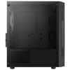 Aerocool Trinityminibkv2, Caja Micro Atx, Cristal Templado, 3xventiladores Frgb, Negro