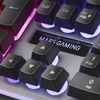 Mars Gaming Mk220es, Teclado H-mech, Frgb Rainbow, Antighosting, Idioma Español