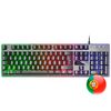 Mars Gaming Mk220pt, Teclado H-mech, Frgb Rainbow Y Halo, Antighosting, Idioma Portugués