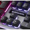 Mars Gaming Mk220pt, Teclado H-mech, Frgb Rainbow Y Halo, Antighosting, Idioma Portugués