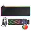 Mars Gaming Mcpexpt, Combo Teclado, Ratón, Auriculares, Alfombrilla Rgb, Idioma Portugués