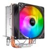 Mars Gaming Mcpuargb, Disipador Cpu Rgb, Tdp 130w, 2 Heatpipes Hct, Silencioso Pwm, Negro