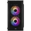 Aerocool Cs107 V2, Caja Pc Microatx, Ventana Lateral, 3x Ventiladores 120mm Frgb