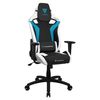 Thunderx3 Xc3bb, Silla Gaming De Escritorio, Diseño Ergonómico + Cojines Ajustables, Azul