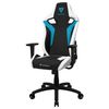 Thunderx3 Xc3bb, Silla Gaming De Escritorio, Diseño Ergonómico + Cojines Ajustables, Azul